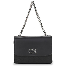 Calvin Klein Jeans Válltáskák RE-LOCK DOUBLE GUSETTBAG_JCQ Fekete Egy méret