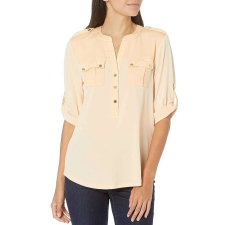 Calvin Klein női ing M0BH7877 Világos bézs S INTL blúz