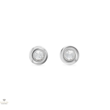 Calvin Klein Twisted Bezel Solitaire női fülbevaló - CKJ35000771 fülbevaló