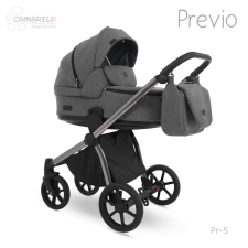 Camarelo Previo multifunkciós babakocsi 3in1 -05 Sötétszürke babakocsi