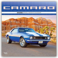  Camaro - Chevrolet Camaro 2026 - 16-Monatskalender (Kalendář/Diář) naptár, kalendárium