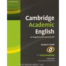  CAMB ACADEMIC ENGLISH INTERM SB nyelvkönyv, szótár