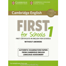 CAMB ENG FIRST SCHOOLS'15 1-KEY nyelvkönyv, szótár