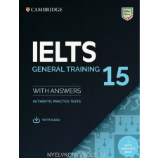  CAMB IELTS 15 GENERAL SB+KEY+AUDIO nyelvkönyv, szótár