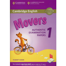 CAMBRIDGE ENGLISH MOVERS 1 SB 2018 nyelvkönyv, szótár