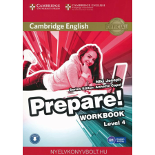  CAMBRIDGE ENGLISH PREPARE 4 WB nyelvkönyv, szótár