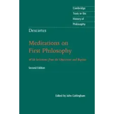 Cambridge University Press Descartes: Meditations on First Philosophy | John Cottingham egyéb könyv