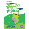 Cambridge University Press Three Practice Tests for Cambridge YLE Flyers Student's Book without Answers with Audio – Daragh Brady,Montse Watkin (Puha kötésű)