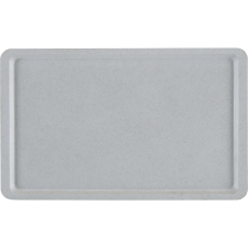 CAMBRO Fiberglass Tálca, Hossz: 530 mm, Szélesség: 370 mm, szürke kavics konyhai eszköz