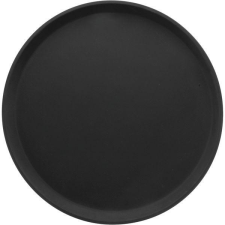 CAMBRO Kerek tálca, Cambro 27,9 cm, fekete konyhai eszköz