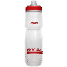 Camelbak Podium Chill 0,71l Fiery Red/White kulacs, kulacstartó
