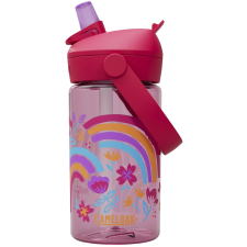 Camelbak Thrive Flip Straw Kids 0,4 l, Rainbow Floral kulacs, kulacstartó