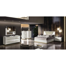 CamelGroup Smart hálószoba - fehér, 160x200 cm ággyal bútor