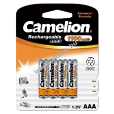 Camelion akku típus HR03, HHR-4EPT Micro AAA 1100mAh 4db/csom. tölthető elem
