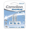 Camelion akku típus HR03 Micro AAA AlwaysReady 2db/csom. 800mAh