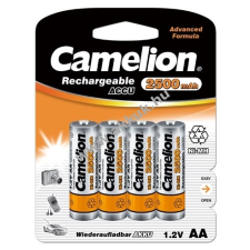 Camelion akku típus LR6 (ceruzaakku típus) 2500mAh 4db/csom. tölthető elem