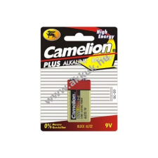 Camelion elem 6LR61 / PP3 9V-Block 1db/csom. 9 v-os elem