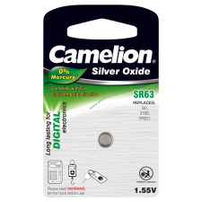 Camelion ezüstoxid-gombelem SR63 / SR63W / G0 / 379 /  379S / SR521 1db/csom. gombelem