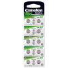 Camelion gombelem LR60 / AG1 / LR621 / 364 / G1 / 164 / SR621W / GP64A 10db/csom.