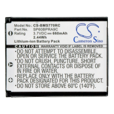 Cameron Sino Li-Ion akku (3,7V / 660 mAh, Panasonic N4FUYYYY0046 kompatibilis) mobiltelefon akkumulátor