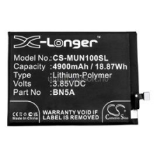 Cameron Sino Li-Polymer akku (3.85V/4900mAh, Redmi BN5A kompatibilis) (CS-MUN100SL) mobiltelefon akkumulátor