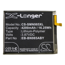 Cameron Sino Li-Polymer akku (3,87V / 4200mAh, Samsung EB-BN985ABY kompatibilis) FEKETE Samsung Galaxy Note 20 Ultra (SM-N985F), Samsung Galaxy Note 20 Ultra 5G (SM-N986F) mobiltelefon, tablet alkatrész