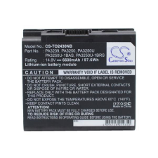 Cameron Sino PA3250U-1BAS akkumulátor 6600 mAh egyéb notebook akkumulátor