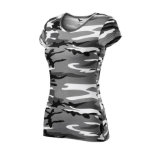 Camo Pure póló női szürke terepszín M női póló