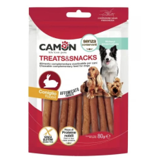 Camon Camon snack füstöltnyulas rudacskák 80 g jutalomfalat kutyáknak