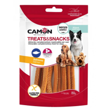Camon Camon snack monoprotein lazacos tekercsek 80 g jutalomfalat kutyáknak