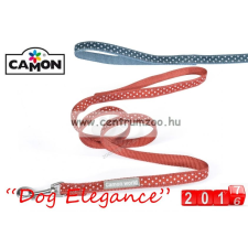  Camon Dog Elegance Blue 15Mmx1,2M Textil Póráz (Dc062/H) Kék nyakörv, póráz, hám kutyáknak