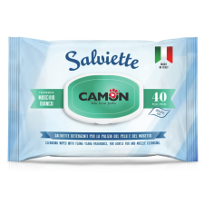  Camon Excel Wipes Muscio Bianchi fehér moha törlőkendő 40db 20x30cm (LA030) élősködő elleni készítmény kutyáknak