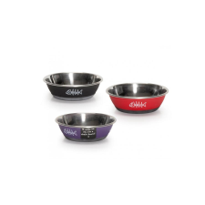 Camon S.p.A. C039/51 Rozsdamentes tál üzenőtáblával 350 ml kutyatál