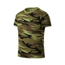  Camouflage póló gyerek zöld terepszín 110 cm/4 éves gyerek póló