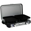 Campingaz Camping Kitchen 2 Grill &amp; Go Hordozható 2 zónás gáz főzőlap - Inox