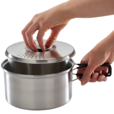 Campingaz Kempingező edénykészlet - Ezüst (5 részes) (2197184) sütés és főzés