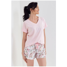 Cana Aromatica rövid női pizsama, rózsaszín M hálóing, pizsama
