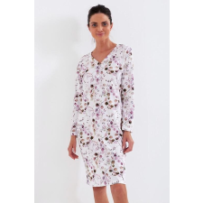Cana Botanic női hálóing, ekrü 3XL hálóing, pizsama