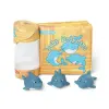 CANAL TOYS Melissa &amp; Doug, fürdőjáték, vízálló könyv, bébi delfinek