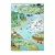 CANAL TOYS Melissa & Doug, játszószőnyeg 200x150 cm, állatok élőhelyei