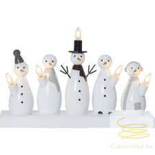  Candlestick Snowman 652-82 gyertyatartó