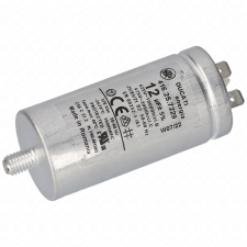 Candy 12 uF 475V Kondenzátor, sarus, fémházas (eredeti) CANDY szárítógép beépíthető gépek kiegészítői