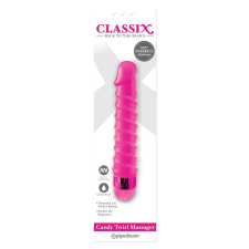 Candy Twirl Massager Pink vibrátorok