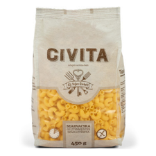Candycrush Civita kukorica száraztészta szarvacska 450 g reform élelmiszer