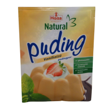 Candycrush Haas natural pudingpor vanília 40 g reform élelmiszer