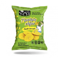 Candycrush Samai plantain főzőbanán chips tengeri sós 75 g reform élelmiszer