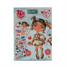 Canenco I am Mágneses öltőztethető baba - Glitter kreatív és készségfejlesztő