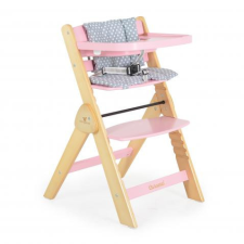Cangaroo CARAMEL fa etetőszék PINK etetőszék