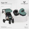 Cangaroo Eggo 3in1 babakocsi szett kemény mózes+autós hordozó emerald zöld MBN-112475