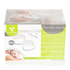 Cangaroo Gentle Care Eldobható melltartóbetét - (60+6 db) - Fehér melltartóbetét